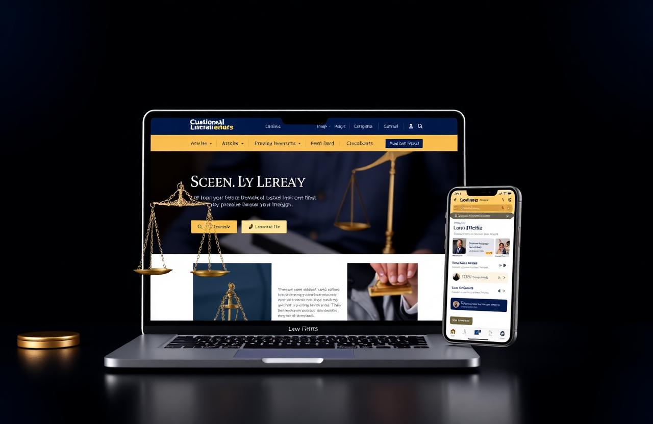 Site para Advogado